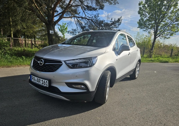 Opel Mokka cena 65900 przebieg: 84500, rok produkcji 2018 z Prusice małe 781
